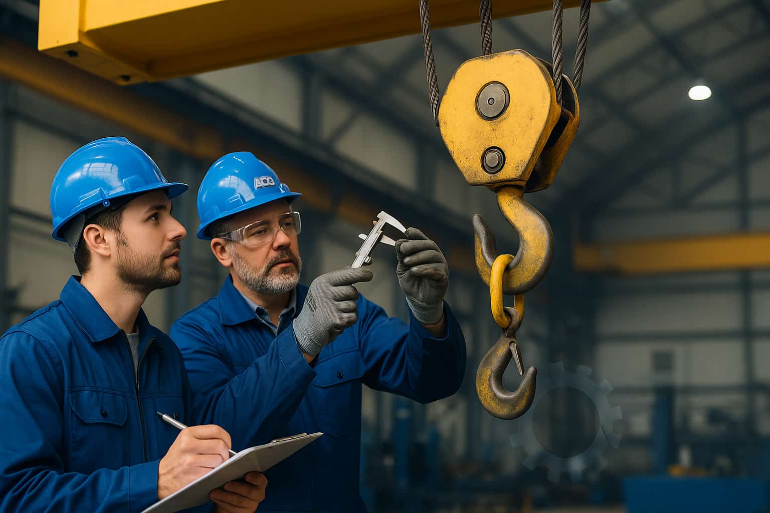 بازرسی جرثقیل صنعتی ACG