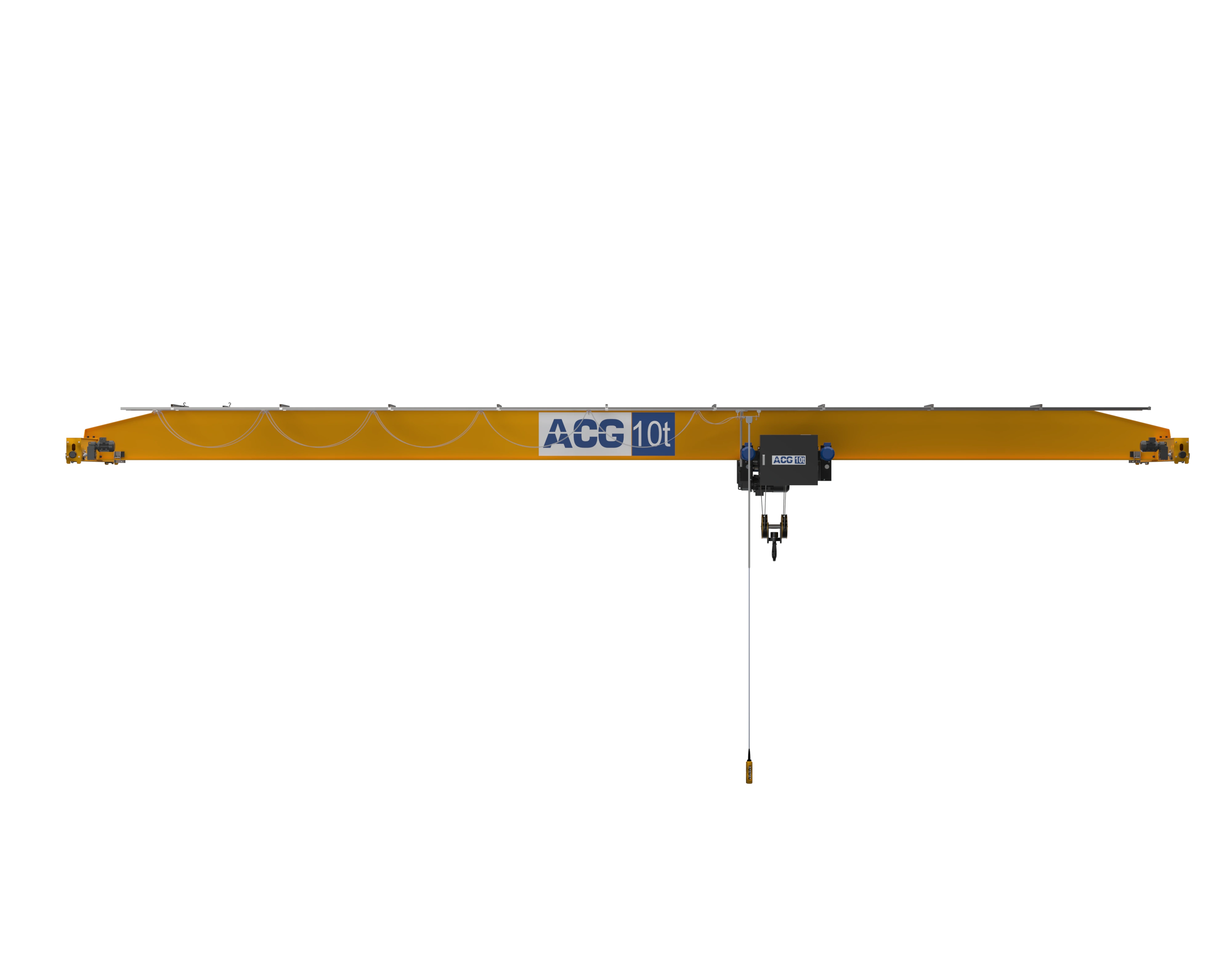 رندر جرثقیل سقفی تک پل ACG