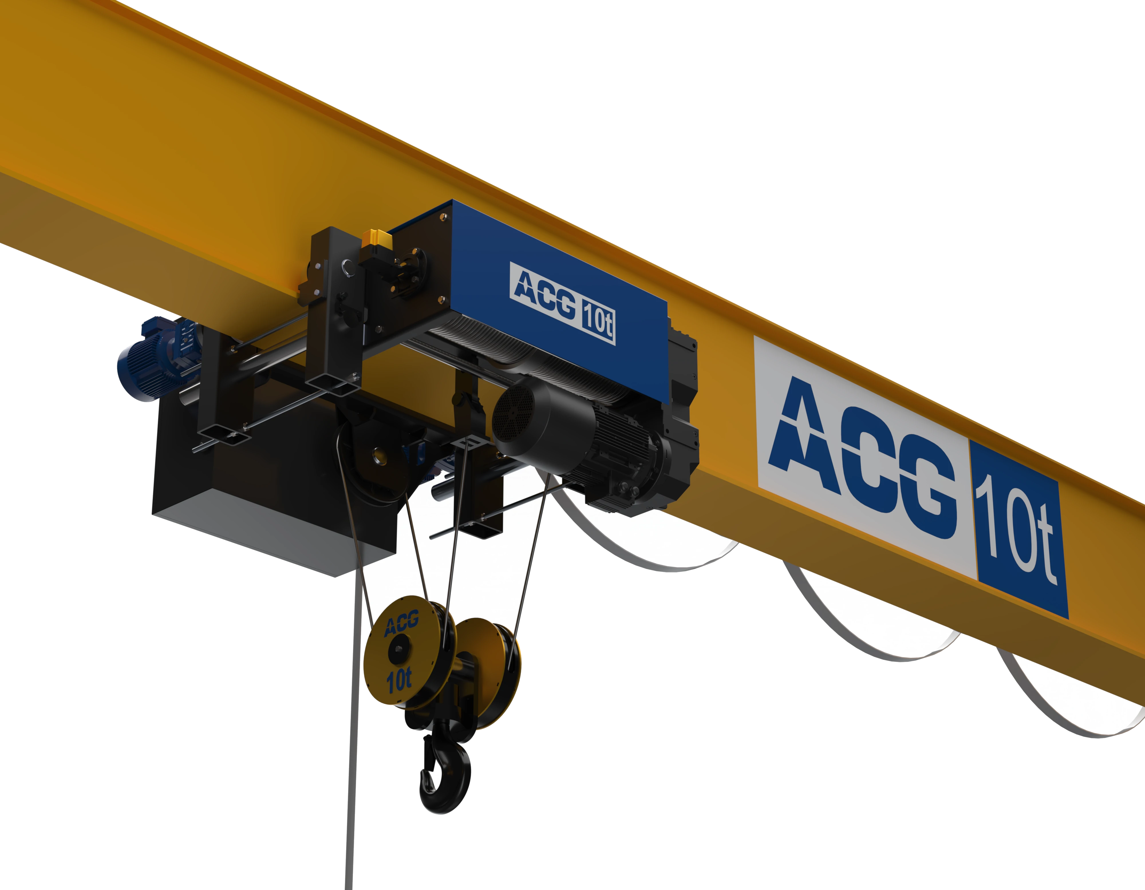 رندر مهندسی بالابر بکسلی ACG