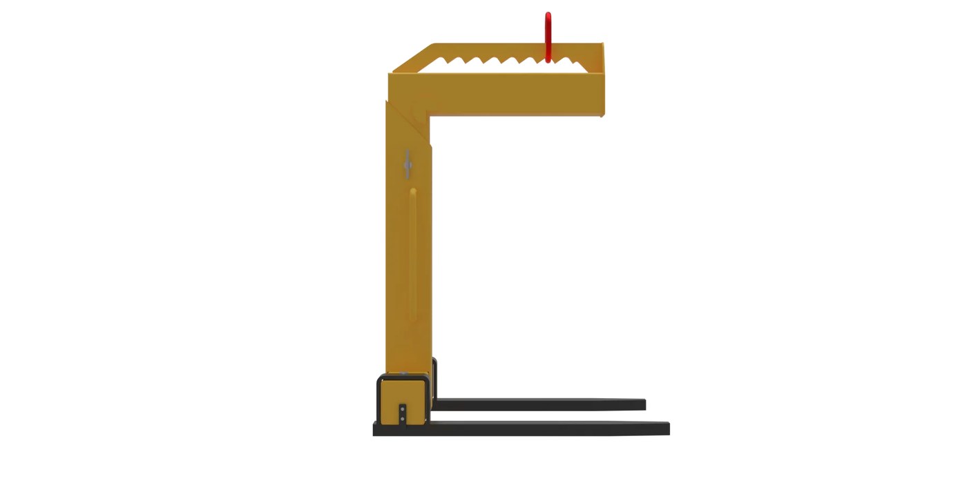Pallet Fork Balance Mechanism Close-Up