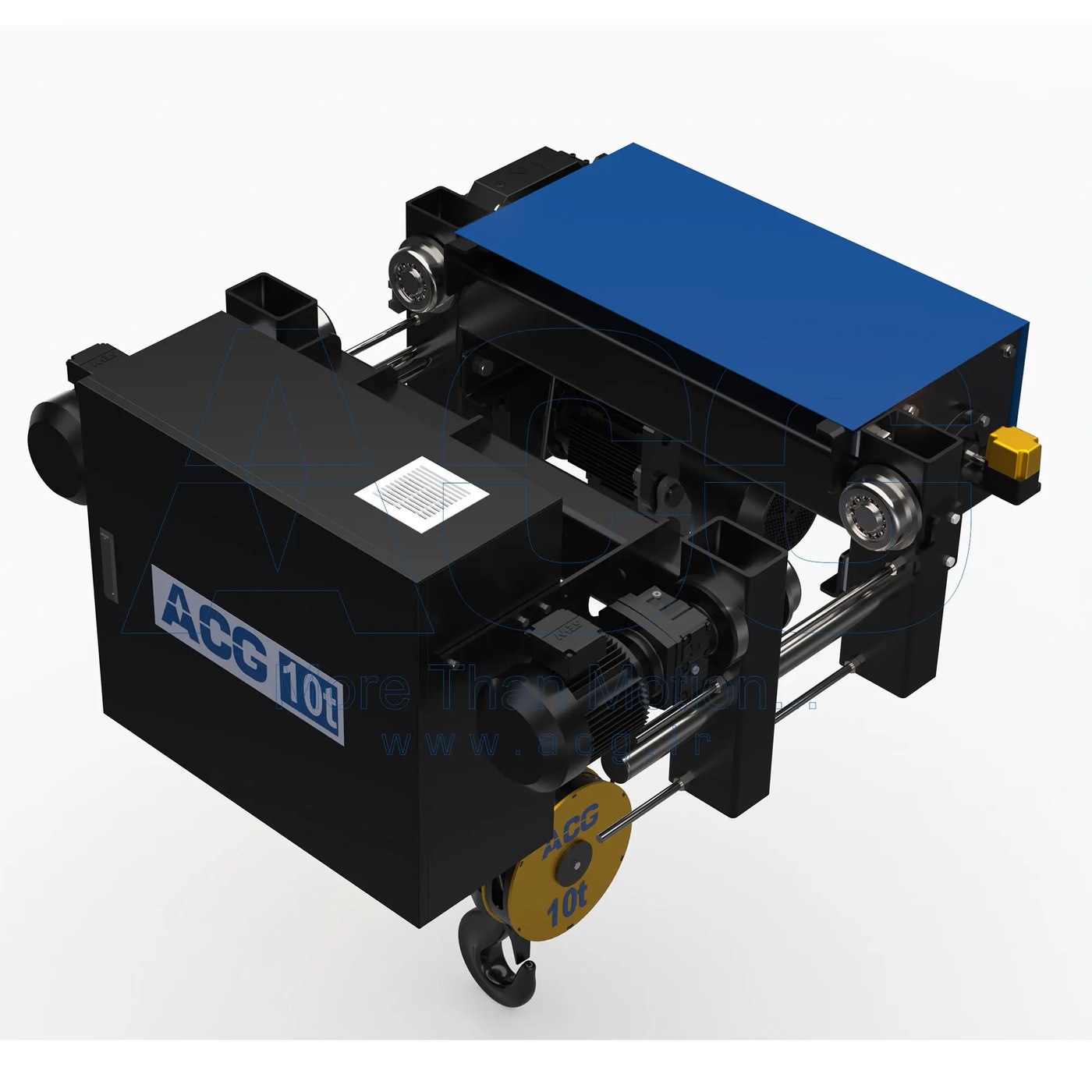 ACG Crane Trolley 3D Exploded View